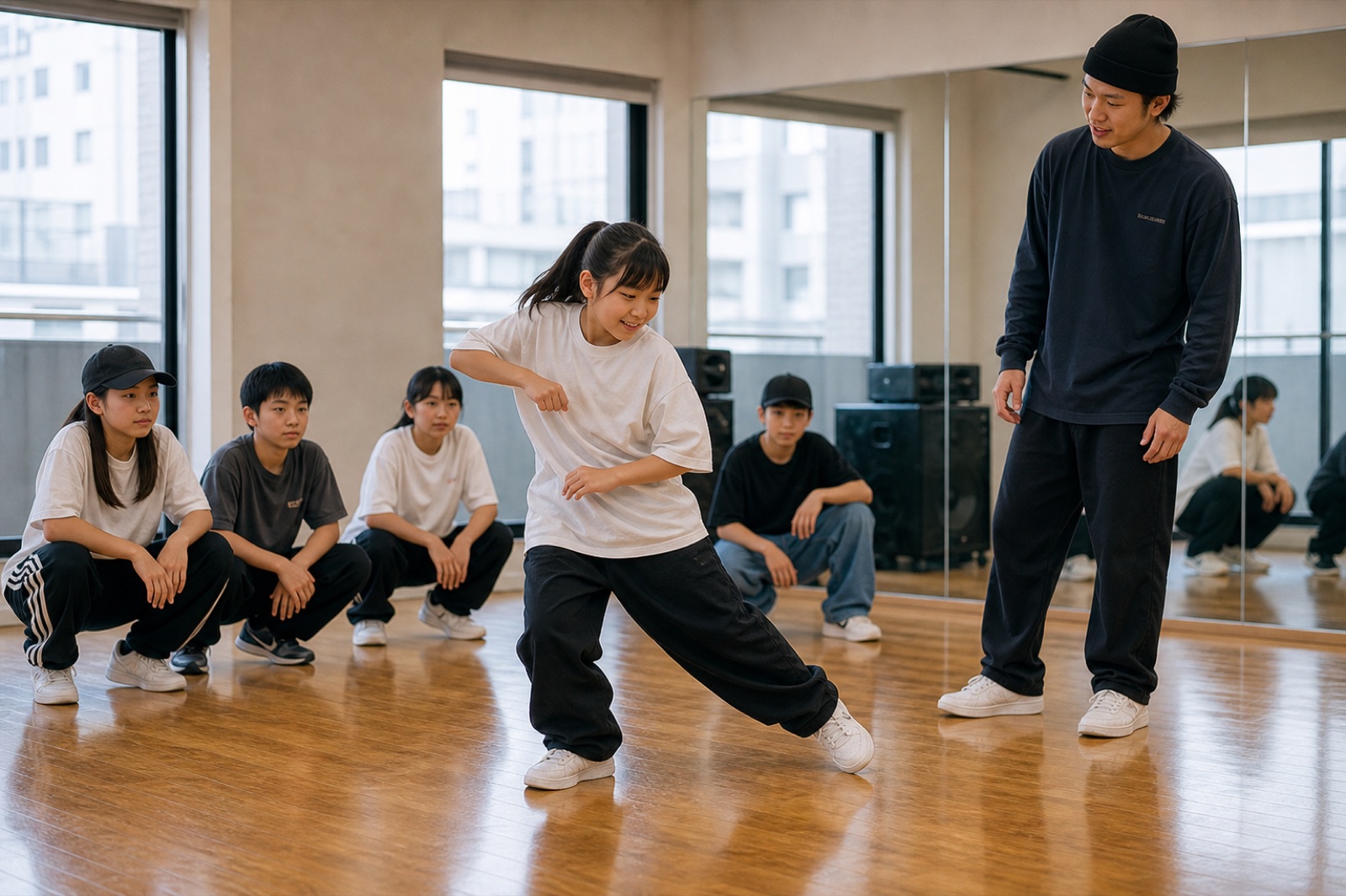 言われたことを次の一回で行動に変える子どものダンス練習
