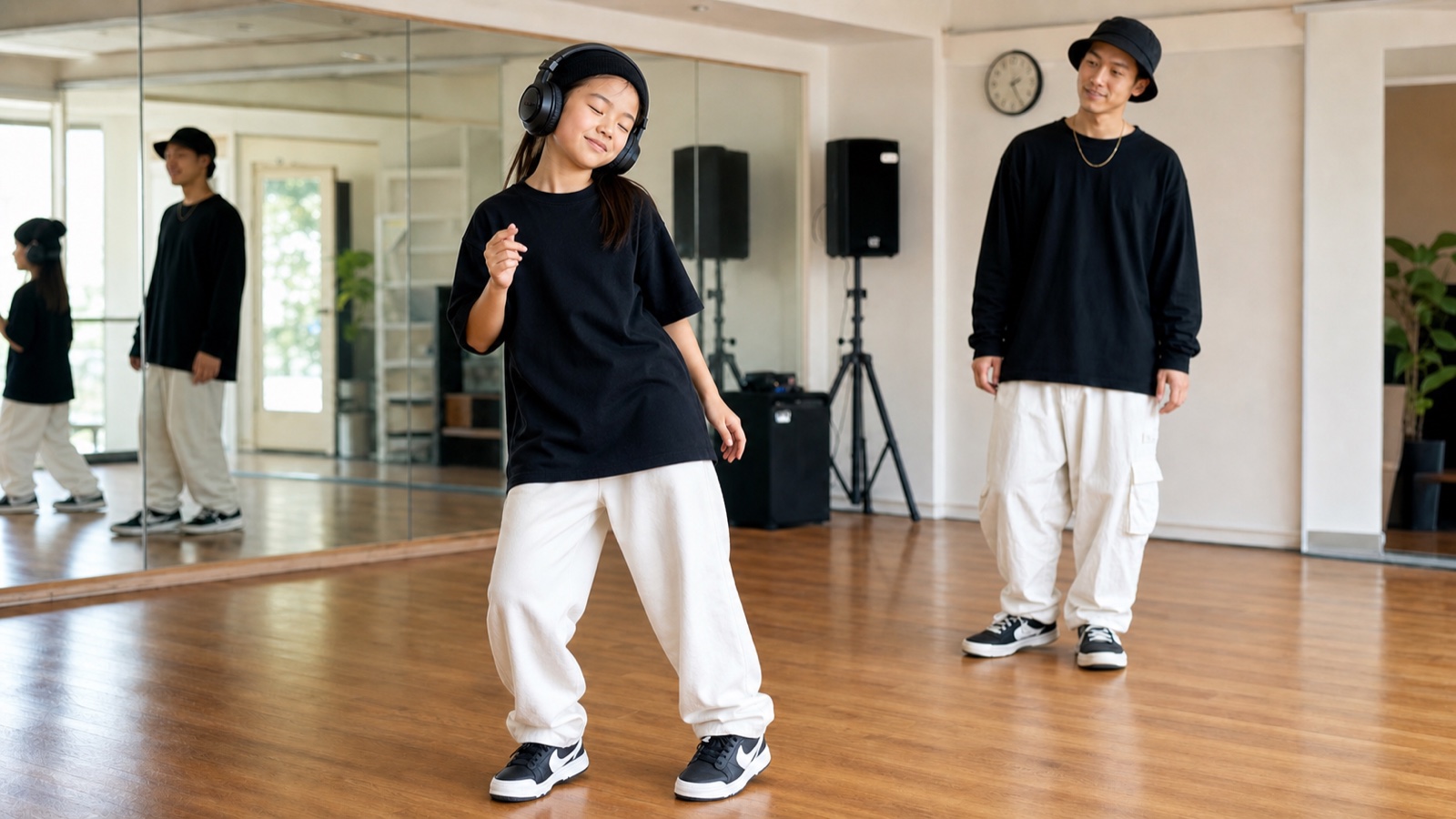 音楽を敵にせずリラックスしてグルーヴを感じる子どもダンサー