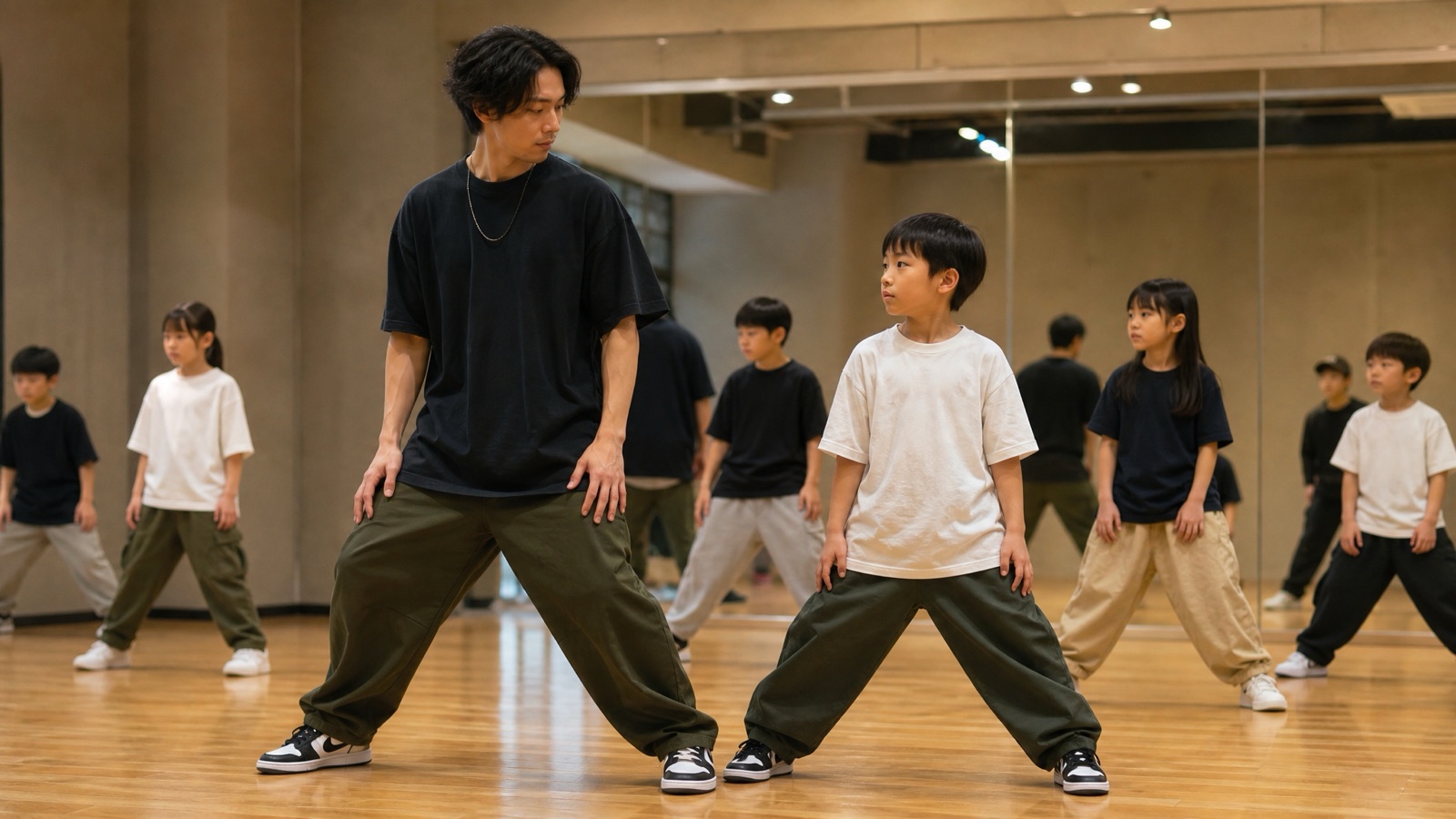 力まずに身体と心と行動を整えるヒップホップレッスン
