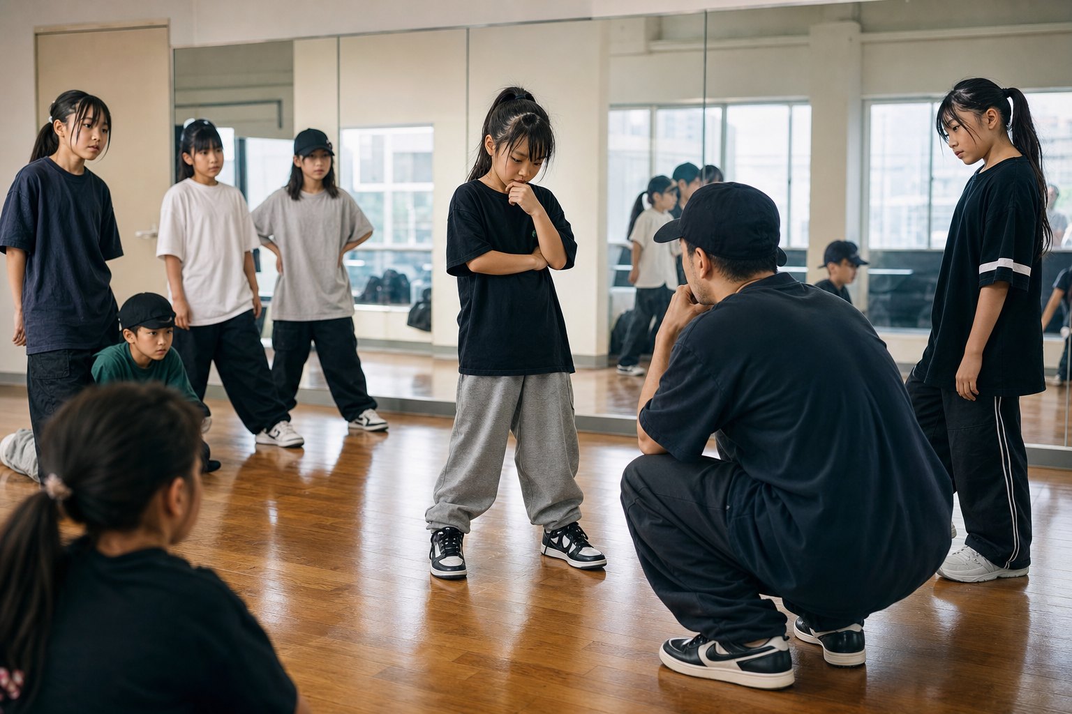 踊る前に何を見せたいかを考えるキッズダンサー