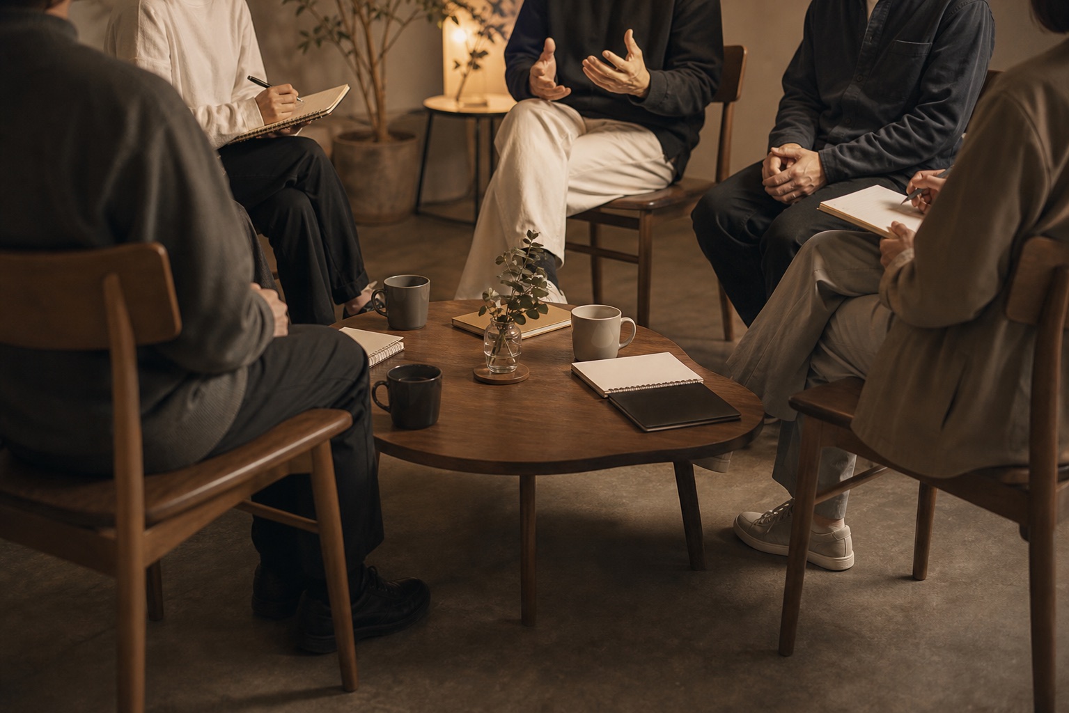 座談会の開催形式をイメージした画像
